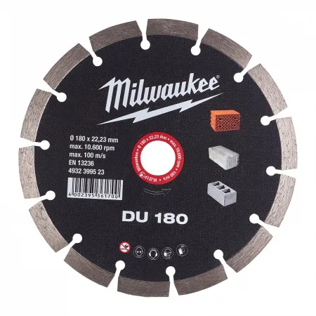 Алмазные диски - профессиональная серия DU DU 125 Milwaukee купить в Минске