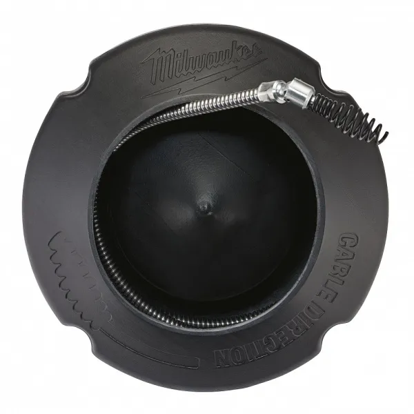 Троссик для прочистной машины 6мм x 7.6м spiral, pivot bulb auger + барабан Milwaukee купить в Минске