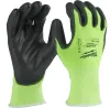 Перчатки защитные Hi-Vis Cut A Gloves - 8/M Milwaukee купить в Минске