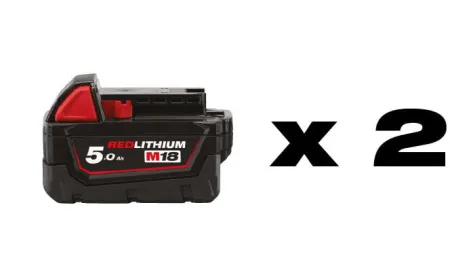 Набор аккумуляторных инструментов M18 FPP5N-554B Milwaukee купить в Минске