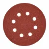 Шлифовальная бумага - 8 отверстий 125 мм зерно 180 - 5 шт Milwaukee купить в Минске