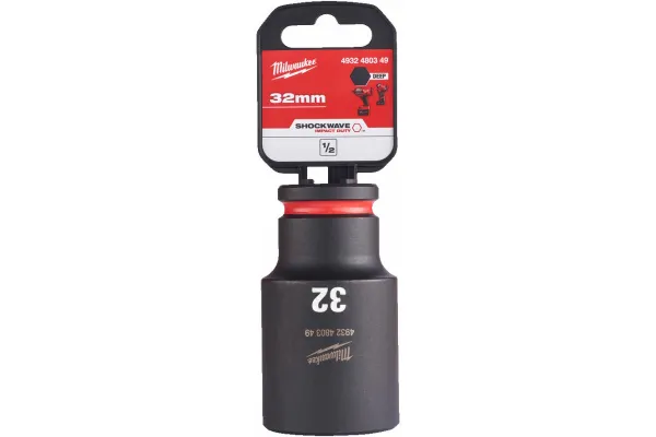 Головка ударная удлиненнаяShW 32 мм 1/2" Milwaukee купить в Минске