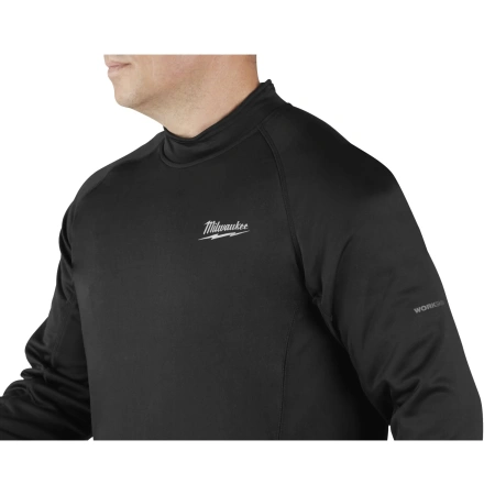 Футболка черная с длинным рукавом с подогревом Milwaukee L4 HBLB-301 (XL) Milwaukee купить в Минске