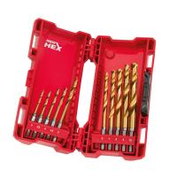 Набор сверл по металлу Shockwave Redhex HSS-G TIN (10 шт) Milwaukee купить в Минске Набор сверл по металлу Shockwave Redhex HSS-G TIN (10 шт) Milwaukee купить в Минске