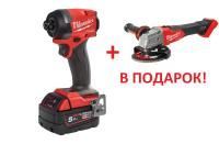 Аккумуляторный винтовёрт M18 FID3-502X + M18 FSAG125X-0X в подарок Milwaukee купить в Минске Аккумуляторный винтовёрт M18 FID3-502X + M18 FSAG125X-0X в подарок Milwaukee купить в Минске