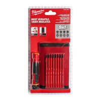 Отвертка диэлектрическая VDE прецизионная 8 в 1 Milwaukee купить в Минске