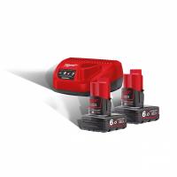 Энергокомплект M12 NRG-602 Milwaukee купить в Минске Энергокомплект M12 NRG-602 Milwaukee купить в Минске