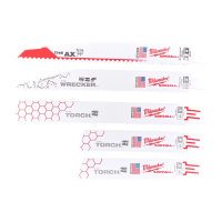 Набор полотен для сабельной пилы SAWZALL (5 шт) Milwaukee купить в Минске