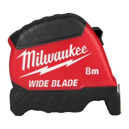 Рулетка PREMIUM широкая WIDE BLADE 8м (ширина полотна 33мм) GEN II (замена для 4932471816) Milwaukee купить в Минске