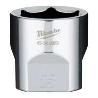 Головка 3/8'' 23 мм Milwaukee купить в Минске