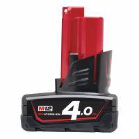 М12™ 4.0 Ач аккумулятор M12 B4 Milwaukee купить в Минске М12™ 4.0 Ач аккумулятор M12 B4 Milwaukee купить в Минске