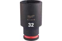 Головка ударная удлиненнаяShW 32 мм 1/2" Milwaukee купить в Минске