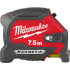 Рулетка Магнетик (Magnetic) с подсветкой 7,5 м Milwaukee купить в Минске