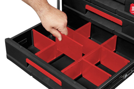 PACKOUT Ящик для инструментов с тремя отсеками Milwaukee купить в Минске