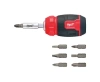 Универсальная отвертка 8 IN 1 COMPACT MULTI-BIT SCREWDRIVER Milwaukee купить в Минске
