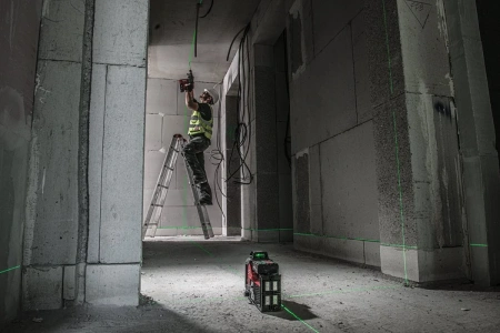 Нивелир лазерный мультилинейный M12 3PL-401C Milwaukee купить в Минске