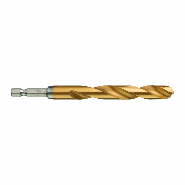 Сверла по металлу Shockwave HSS-G TiN Red Hex 11 mm - 1 шт Milwaukee купить в Минске