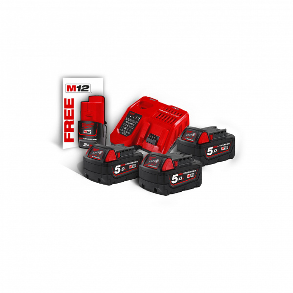 Энергокомплект M18 NRG-503 Milwaukee купить в Минске Энергокомплект M18 NRG-503 Milwaukee купить в Минске