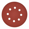 Шлифовальная бумага - 8 отверстий 125 мм зерно 180 - 5 шт Milwaukee купить в Минске