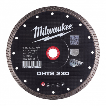 Алмазные диски - профессиональная серия DHTS DHTS 230 Milwaukee купить в Минске