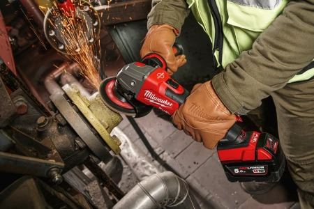 Аккумуляторная углошлифовальная машина Milwaukee M18 FSAGV125 XB-0 FUEL 125мм (без АКБ и ЗУ) Milwaukee купить в Минске
