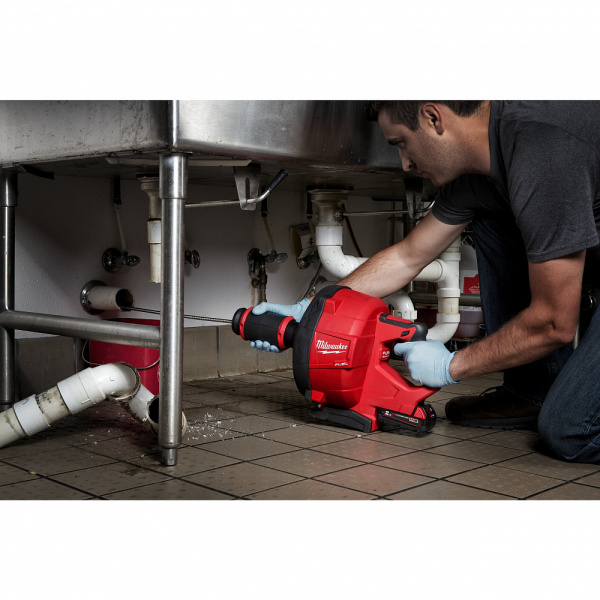 M18 FUEL™ прочистная машина с тросиком 10 мм M18 FDCPF10-201C Milwaukee купить в Минске