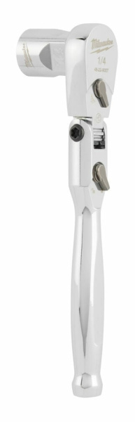 Трещотка шарнирная со шпинделем 1/4" - 140 мм Milwaukee купить в Минске