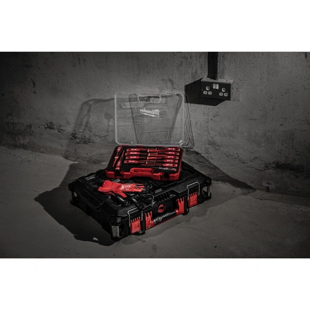 Набор трехгранных отверток, диэлектрических (изолированных) VDE (SL2.5, SL3, SL4, PH2, PZ1, PZ2, тестер напряжения) (7 шт.) (замена для 4932464067) Milwaukee купить в Минске