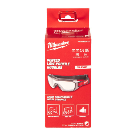 Защитные очки Milwaukee купить в Минске