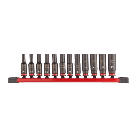 Набор головок удлиненных SHOCKWAVE™ 1/4" (12 предм.) (замена для 4932352862) Milwaukee купить в Минске