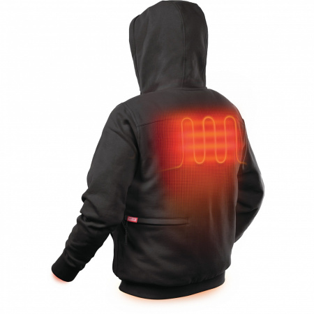 M12™ черная толстовка с подогревом M12 HH BL3-0 (XL) Milwaukee купить в Минске