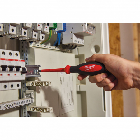 VDE изолированные отвертки SW10 x 125 Milwaukee купить в Минске