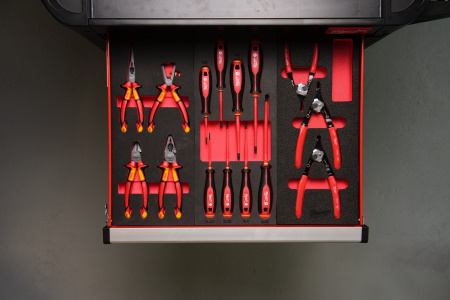 Съемники внеш./внутр. стопорных колец набор 3ед. в ложементе Milwaukee купить в Минске