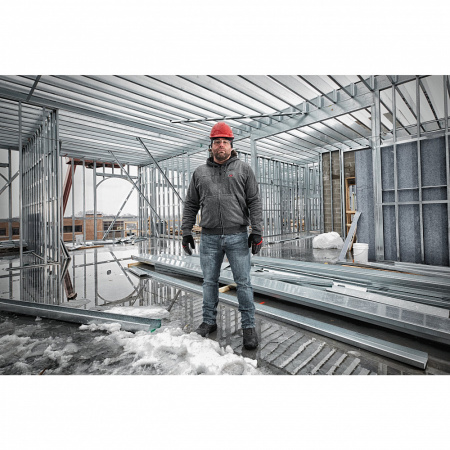 M12™ серая толстовка с подогревом M12 HH GREY3-0 (M) Milwaukee купить в Минске