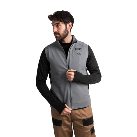 Жилет с подогревом серый M12 HVGREY1-0 (XXL) Milwaukee купить в Минске