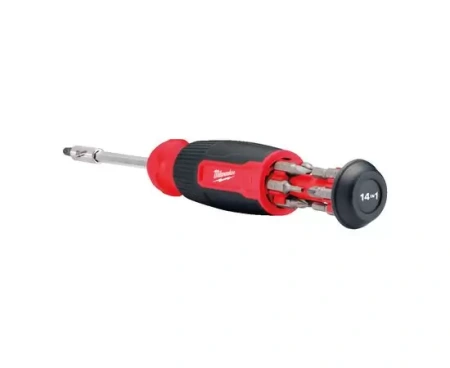 Универсальная отвертка 14 IN 1 MULTI-BIT SCREWDRIVER Milwaukee купить в Минске