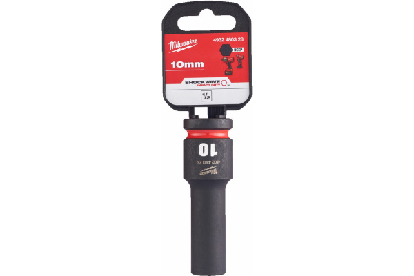 Головка ударная удлиненнаяShW 10 мм 1/2" Milwaukee купить в Минске