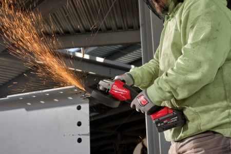 Аккумуляторная углошлифовальная машина (УШМ, Болгарка) M18 FHSAGO180 VXPDB2-0X FUEL ONE-KEY 180мм Milwaukee купить в Минске