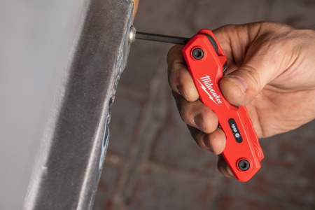 Ключи имбусовые складные метрические (hex) 8 шт Milwaukee купить в Минске