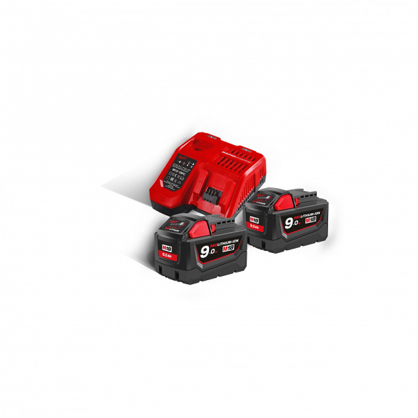 Энергокомплект M18 NRG-902 Milwaukee купить в Минске Энергокомплект M18 NRG-902 Milwaukee купить в Минске