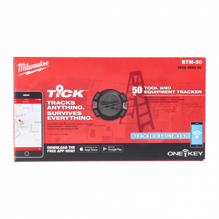 Milwaukee® TICK - Bluetooth® электронная метка BTM-50 Milwaukee купить в Минске