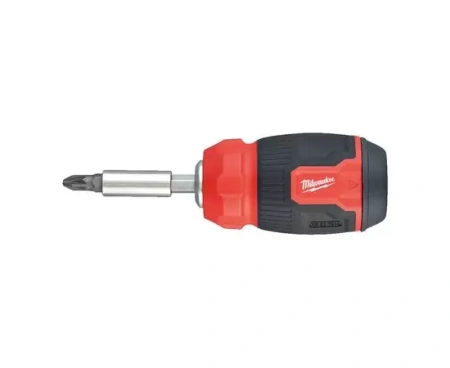 Универсальная отвертка 8 IN 1 COMPACT MULTI-BIT SCREWDRIVER Milwaukee купить в Минске