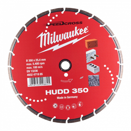 Алмазные диски Speedcross HUDD HUDD 350 Milwaukee купить в Минске