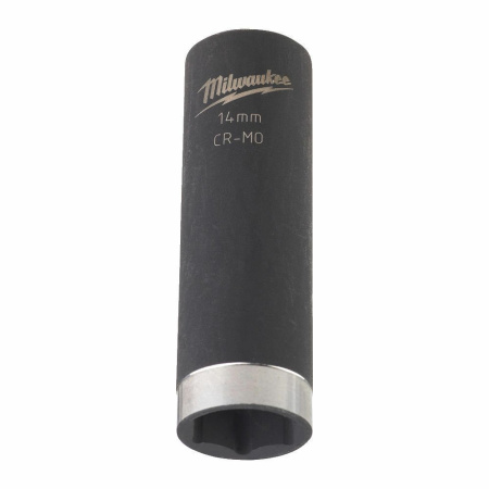 Ударная головка удлиненная 14 mm 3/8" impact socket - long Milwaukee купить в Минске