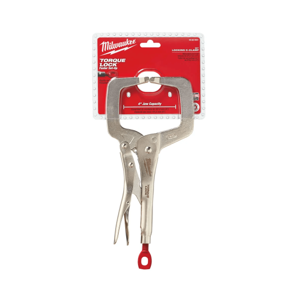 Зажим-струбцина TORQUE LOCK™ тип С с обычными губками 280мм (11") GEN II Milwaukee купить в Минске