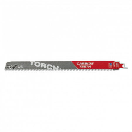 Полотна по металлу: Heavy Duty TORCH™ полотна с твердосплавными зубьями TCT TORCH 300 - 5 pcs Milwaukee купить в Минске