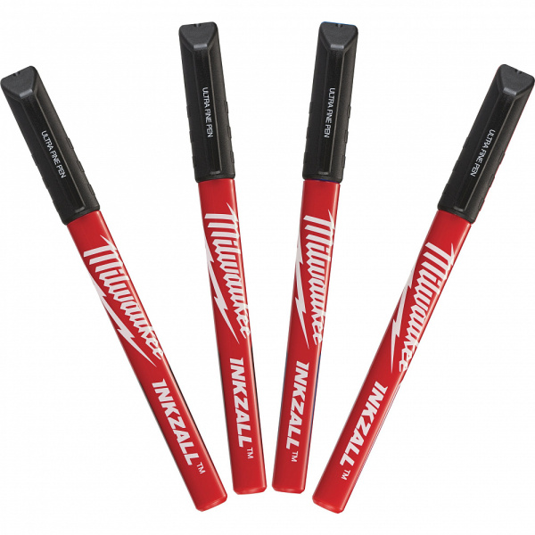 INKZALL™ Маркеры со сверхтонким пером цветные Milwaukee купить в Минске