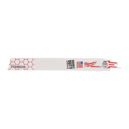 Полотно для сабельной пилы по металлу THE TORCH 230 мм/ шаг зуба 1.4 мм (5 шт) (экоупак.) (замена для 48005788) Milwaukee купить в Минске