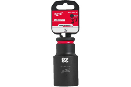 Головка ударная удлиненнаяShW 28 мм 1/2" Milwaukee купить в Минске