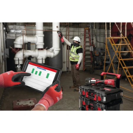 Аккумуляторный инструмент для обжима труб с системой ONE-KEY M18 ONEBLHPT-302C U-SET FORCE LOGIC Milwaukee купить в Минске